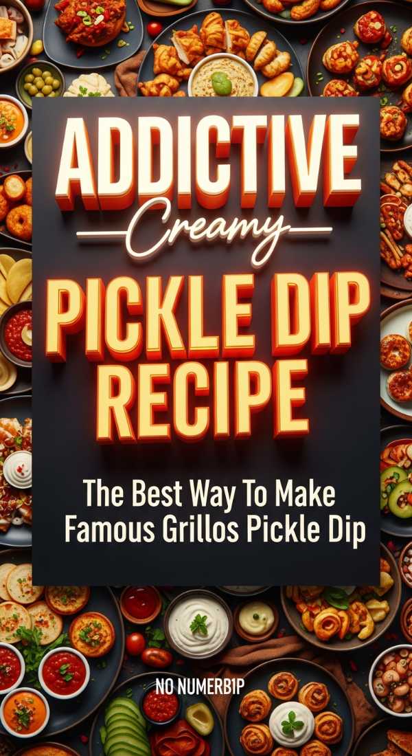 Addictive Creamy Pickle Dip Recipe 69de75949f743
