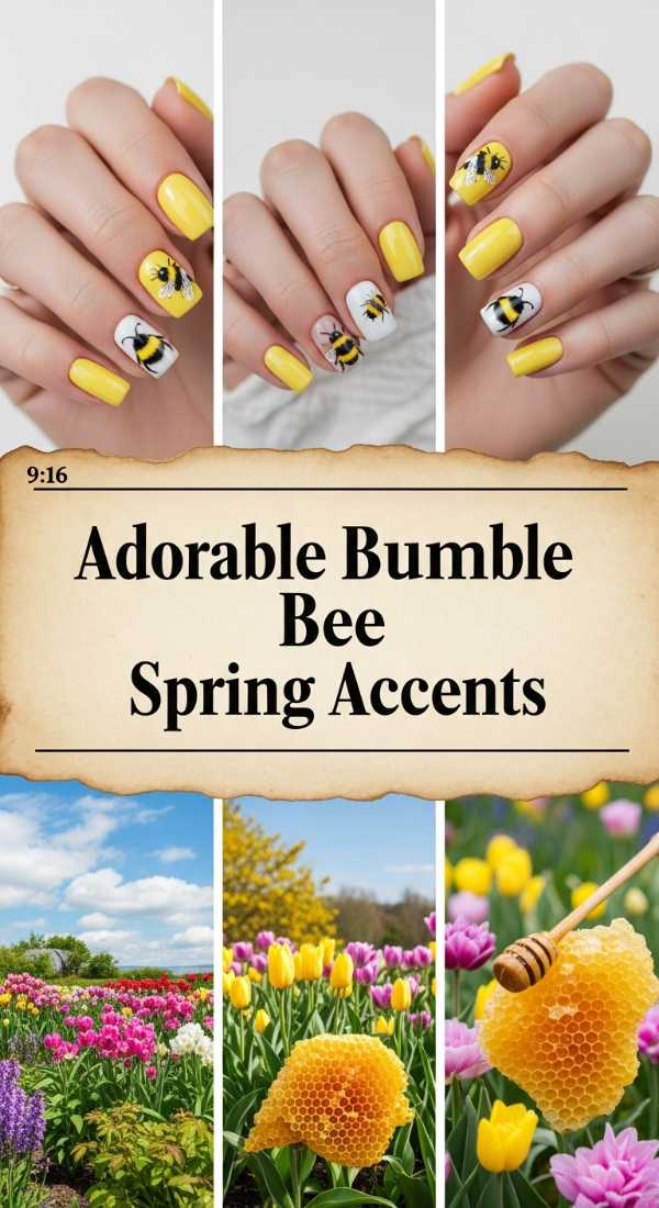 Adorable Bumble Bee Spring Accents 69ef3ad10bd53