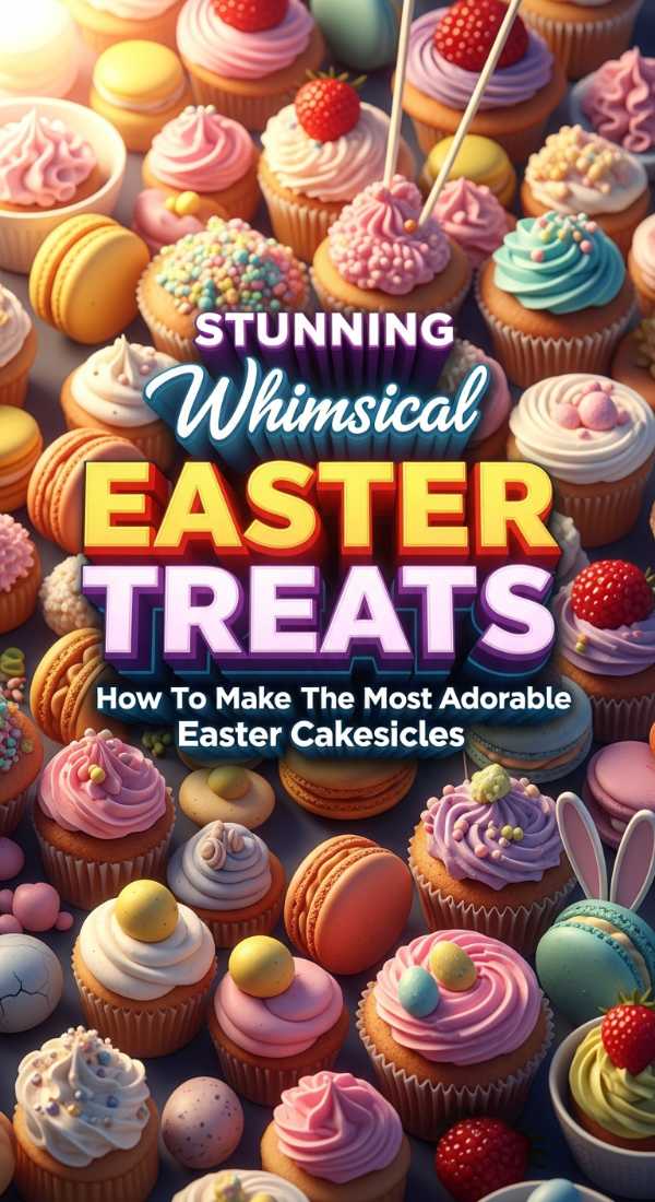 Adorable Easter Cakesicles Every Guest Will Love