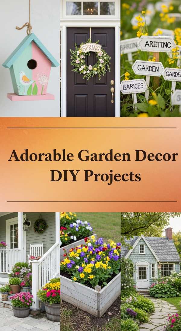 Adorable Garden Decor Diy Projects 69e51e5ca0393