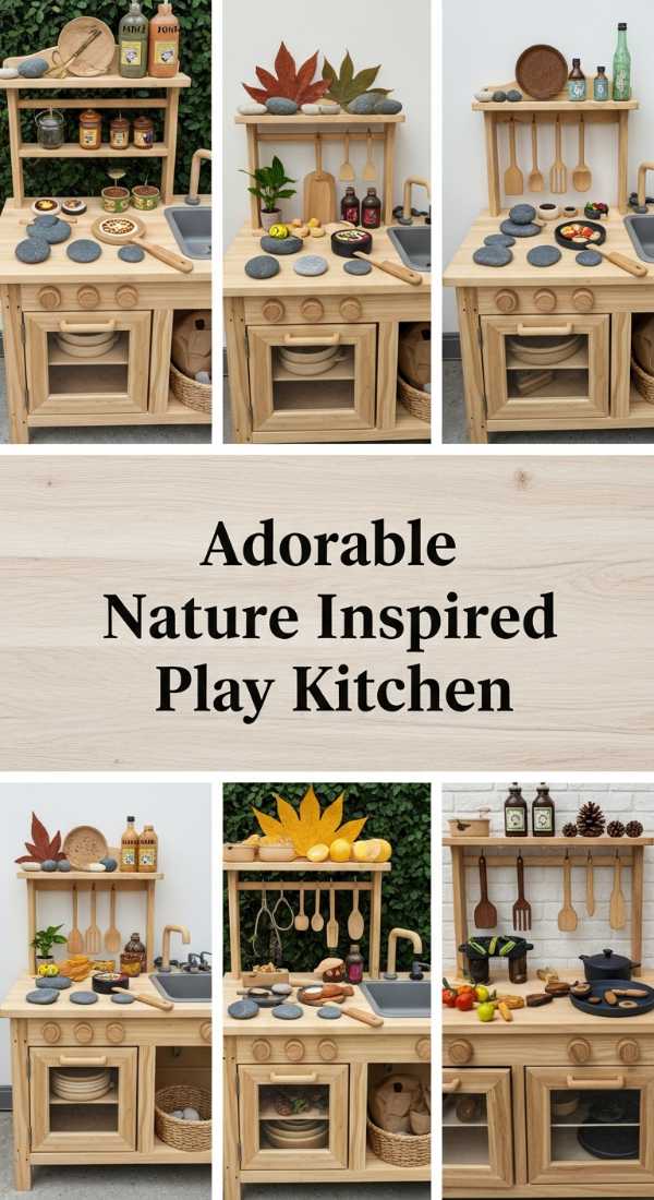Adorable Nature Inspired Play Kitchen 69df43e54a2f8