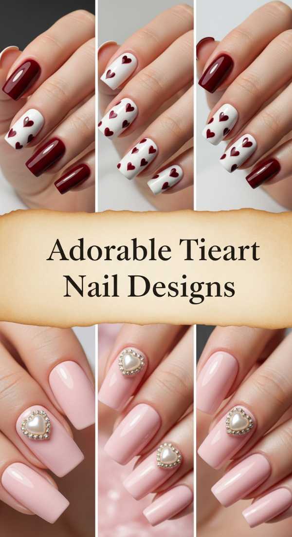 Adorable Tiny Heart Nail Designs 69f24a6fd35c6