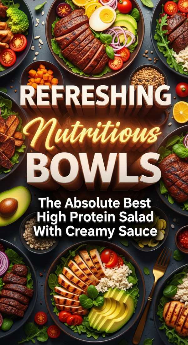 Aesthetic High Protein Salad Bowls 69ec8d55a4f03