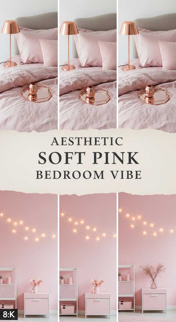 Aesthetic Soft Pink Bedroom Vibe 69efa26b3c717