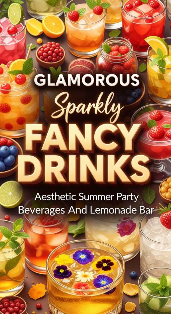 Aesthetic Summer Party Drinks And Lemonade Bar Ideas 69eb22e210c12