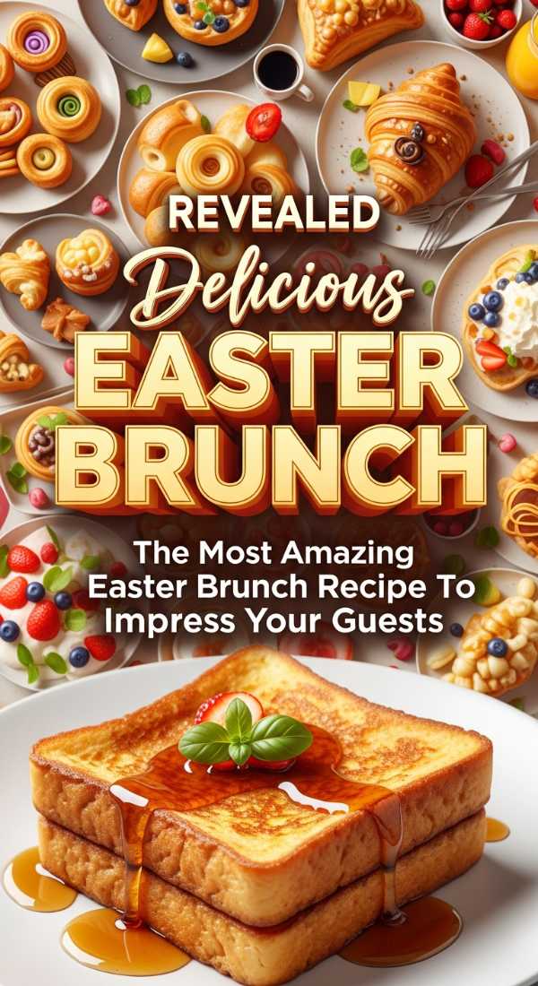 Amazing Easter Brunch Recipes To Impress 69dde75260034
