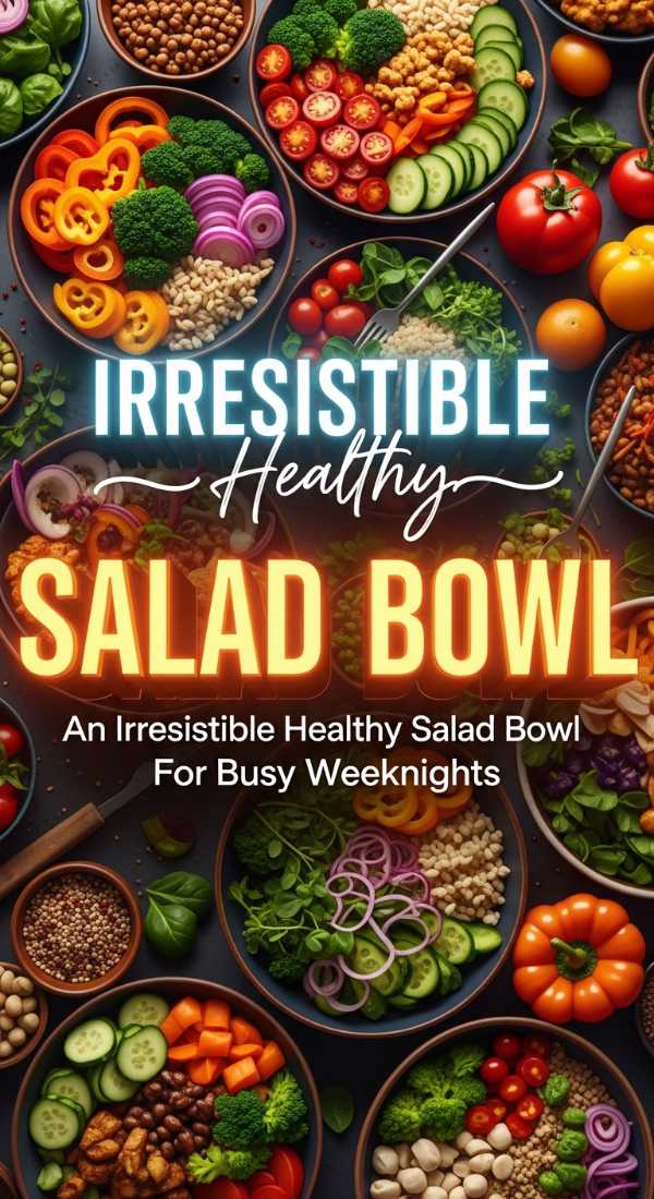 An Irresistible Healthy Salad Bowl For Busy Weeknights 69e4a9326cdd8