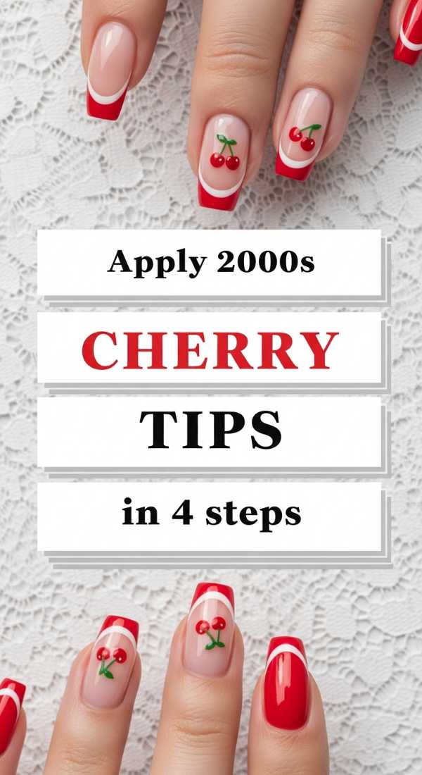 Apply 2000s Cherry Tips In 4 Steps 69eba3a7dc532