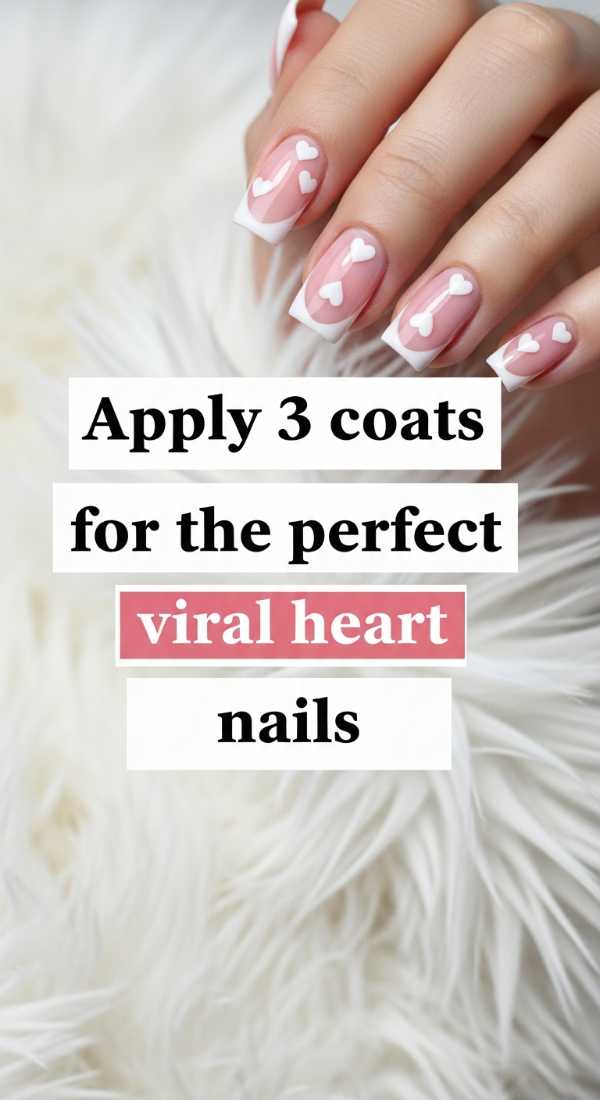 Apply 3 Coats For The Perfect Viral Heart Nails 69e7803b0f87e