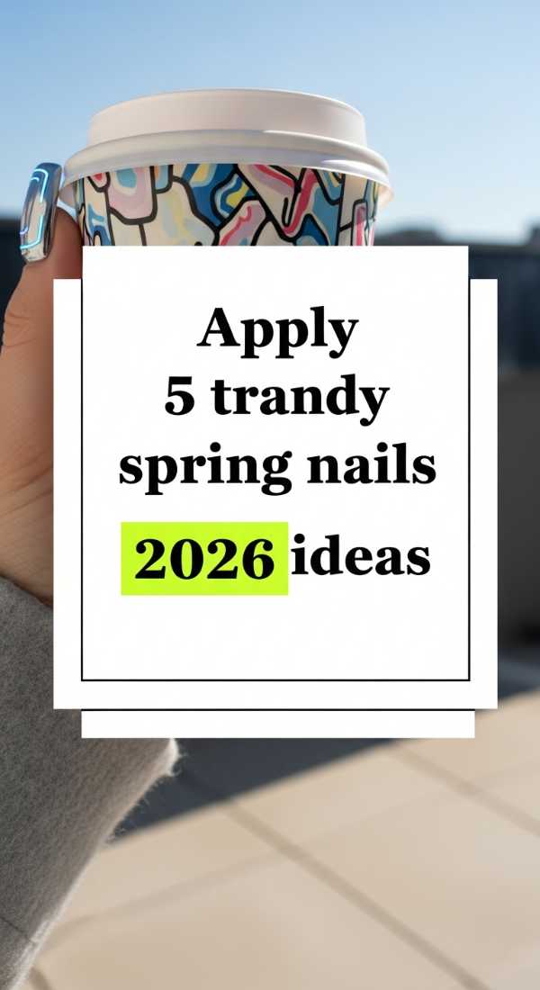 Apply 5 Trendy Spring Nails 2026 Ideas 69e3c1d7710df