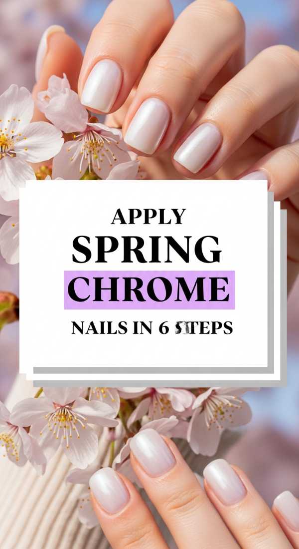 Apply Spring Chrome Nails In 6 Steps 69e3c1ce7551d