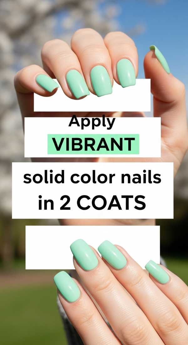 Apply Vibrant Solid Color Nails In 2 Coats 69e7802c502f8