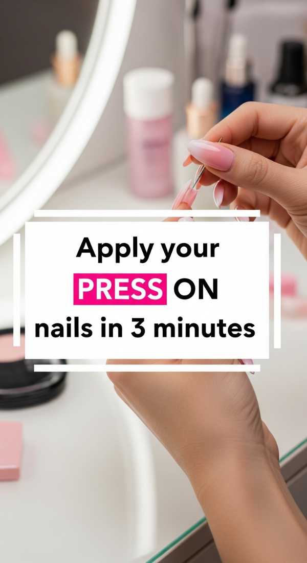 Apply Your Press On Nails In 3 Minutes 69eba3a1d84a1