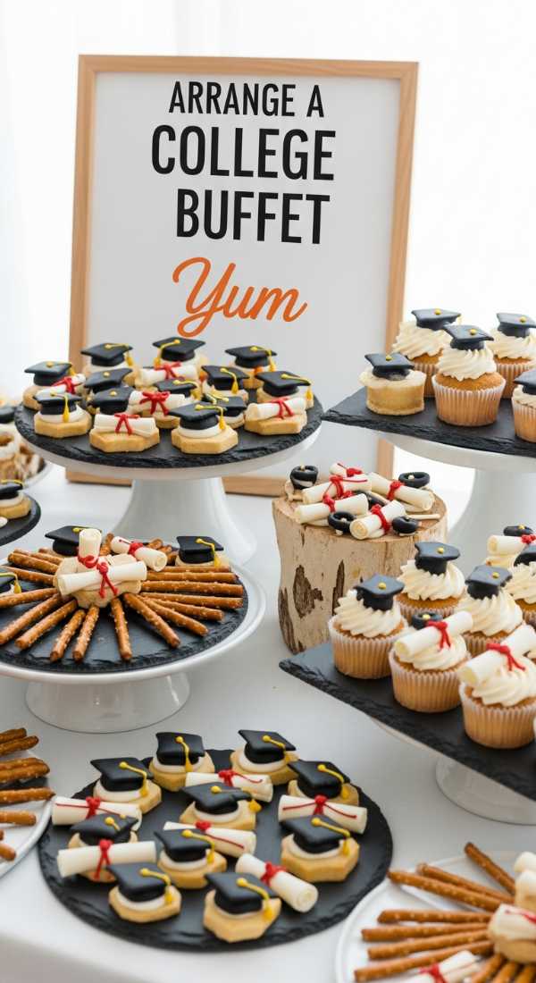 Arrange A College Graduation Buffet In 10 Minutes 69ee4b5c13fcc