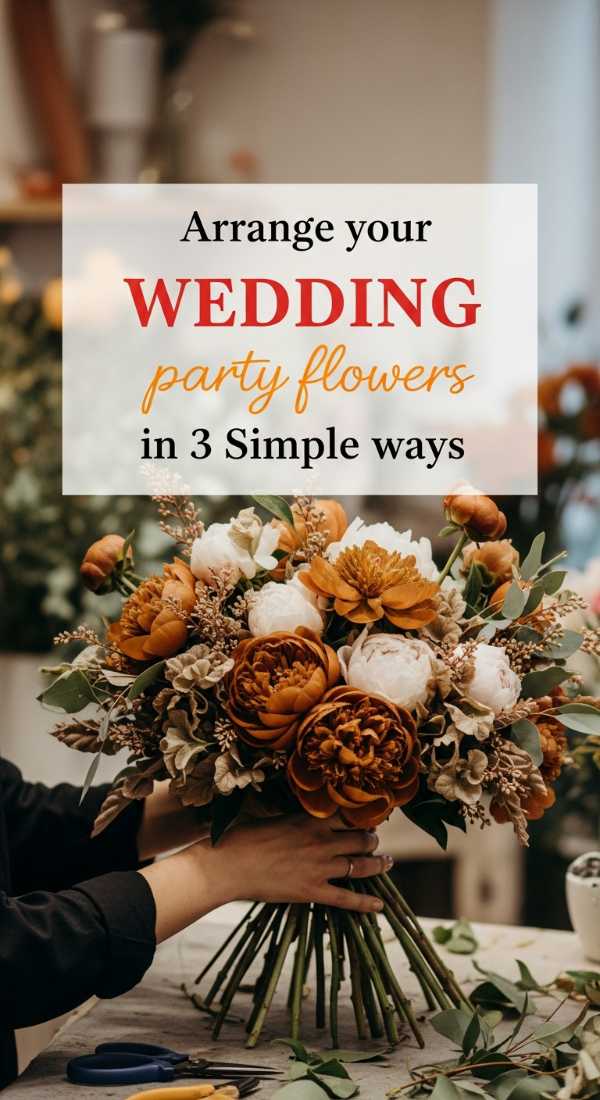 Arrange Your Wedding Party Flowers In 3 Simple Ways 69e605c9987ec