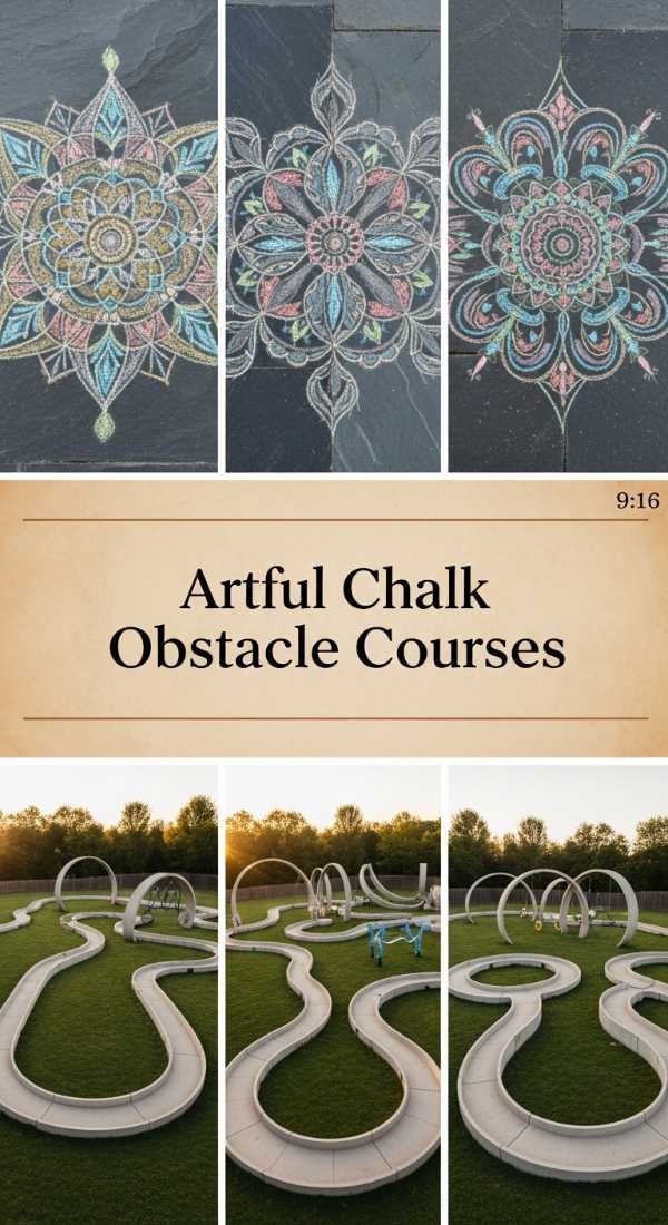 Artful Chalk Obstacle Courses 69efa345b6630
