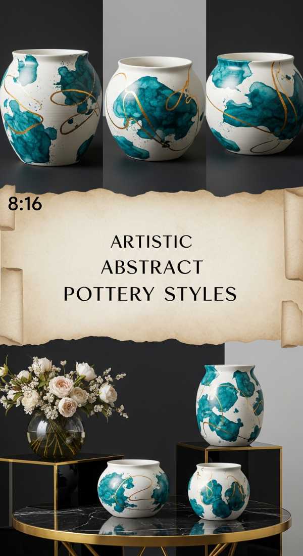 Aesthetic Plant Styling: Why Hand-Painted Pots are a Must-Have Artistic Abstract Pottery Styles 69df43c942956