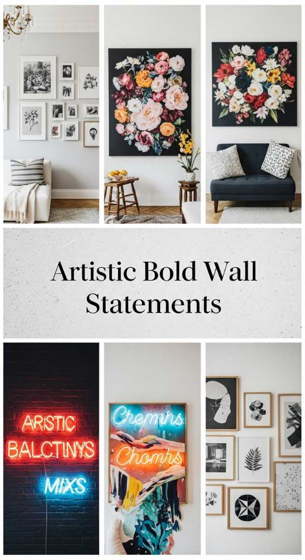 Artistic Bold Wall Statements 69df20e4056ca