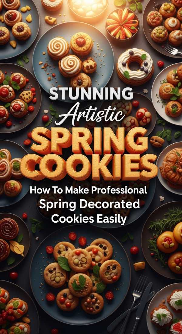 Artistic Spring Decorated Cookies 69f20acccf76a