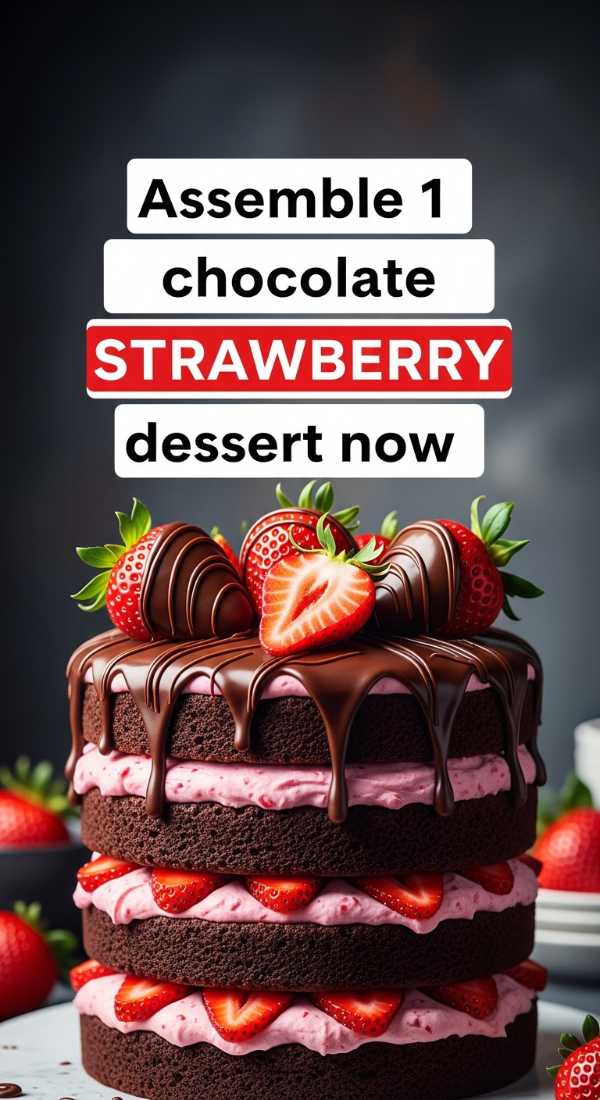 Assemble 1 Chocolate Strawberry Dessert Now 69edfa997820a