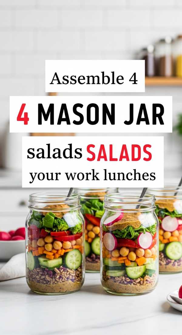 Assemble 4 Mason Jar Salads For Your Work Lunches 69e5d1311344a