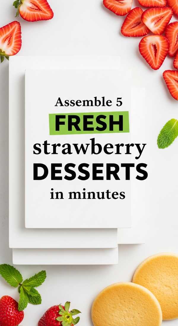 Assemble 5 Fresh Strawberry Desserts In Minutes 69e853d61f3eb
