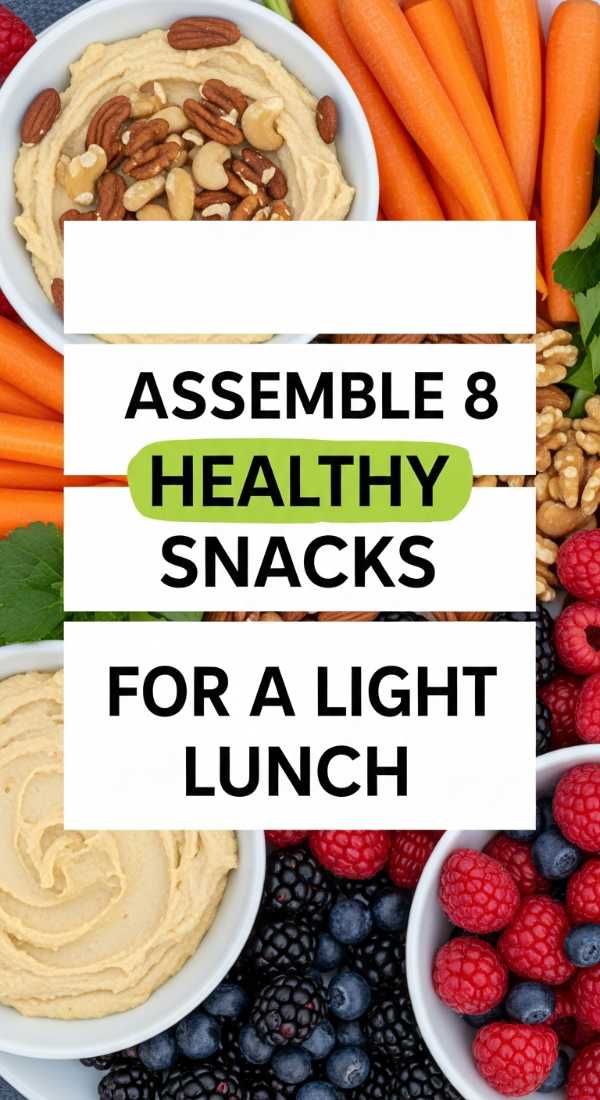 Assemble 8 Healthy Snacks For A Light Lunch 69eb7fc5796cb