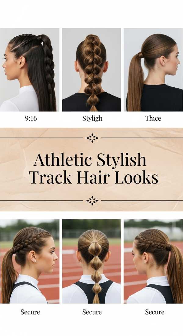 Athletic Stylish Track Hair Looks 69df3fcd9cf81
