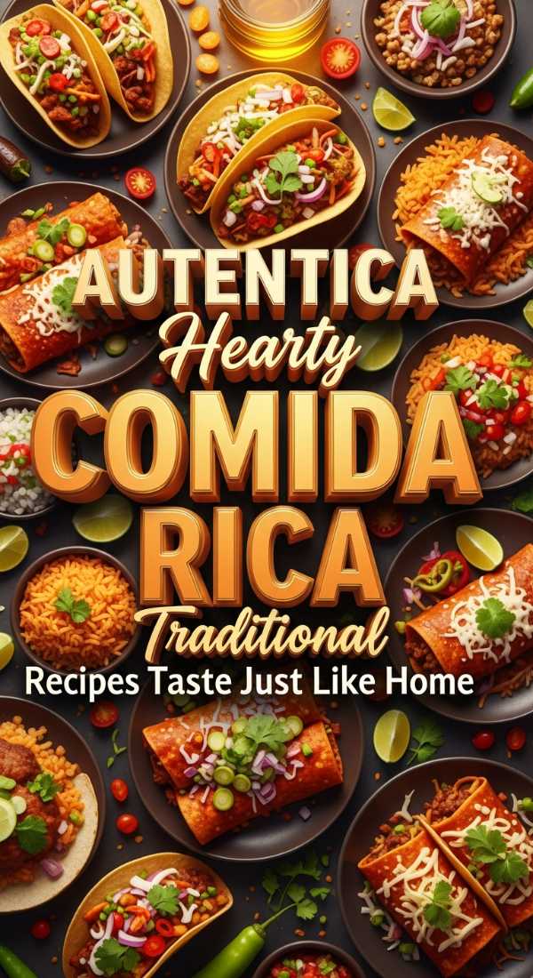 Autentica Hearty Comida Rica Traditional Recipes That Taste Just Like Home 69edb8f659340