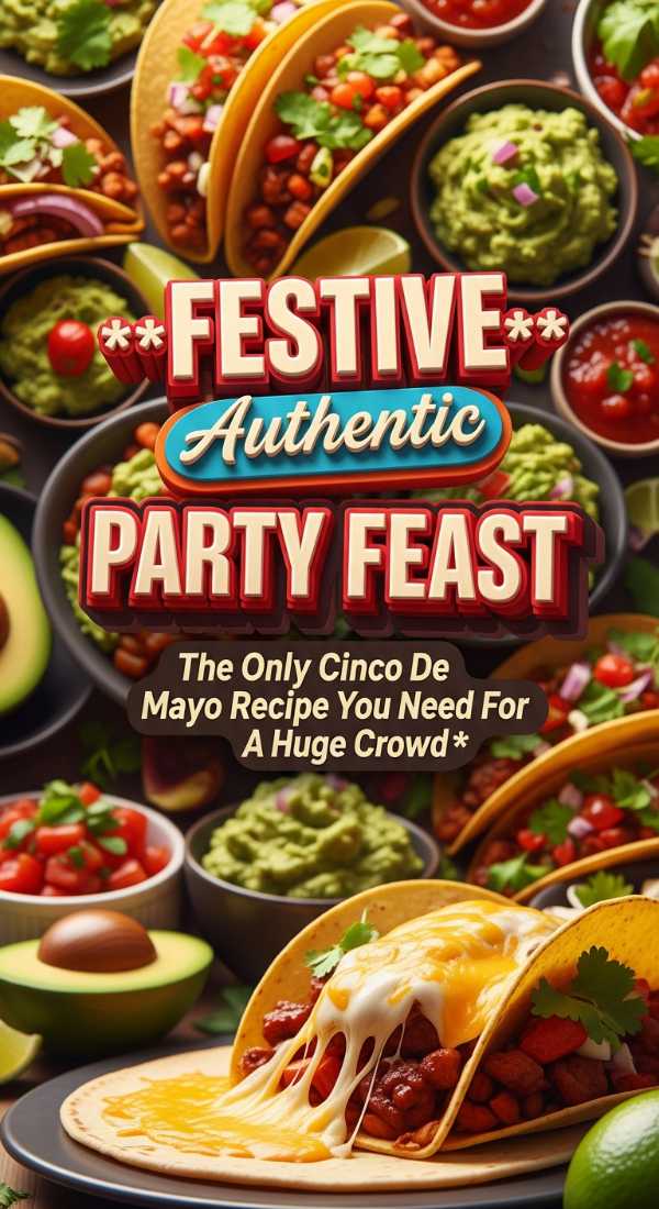 Authentic Cinco De Mayo Feast For A Crowd