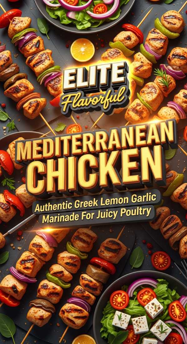 Authentic Greek Lemon Garlic Marinade For Juicy Mediterranean Chicken 69eb22ea1d2eb