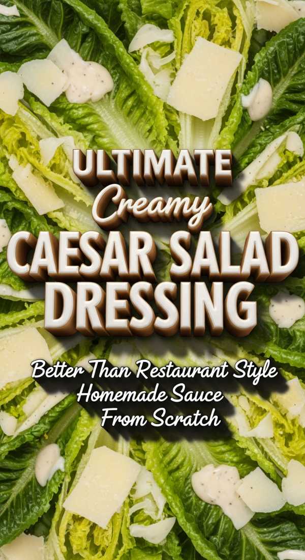 Authentic Homemade Caesar Salad Dressing Better Than Restaurants 69f203d81801e