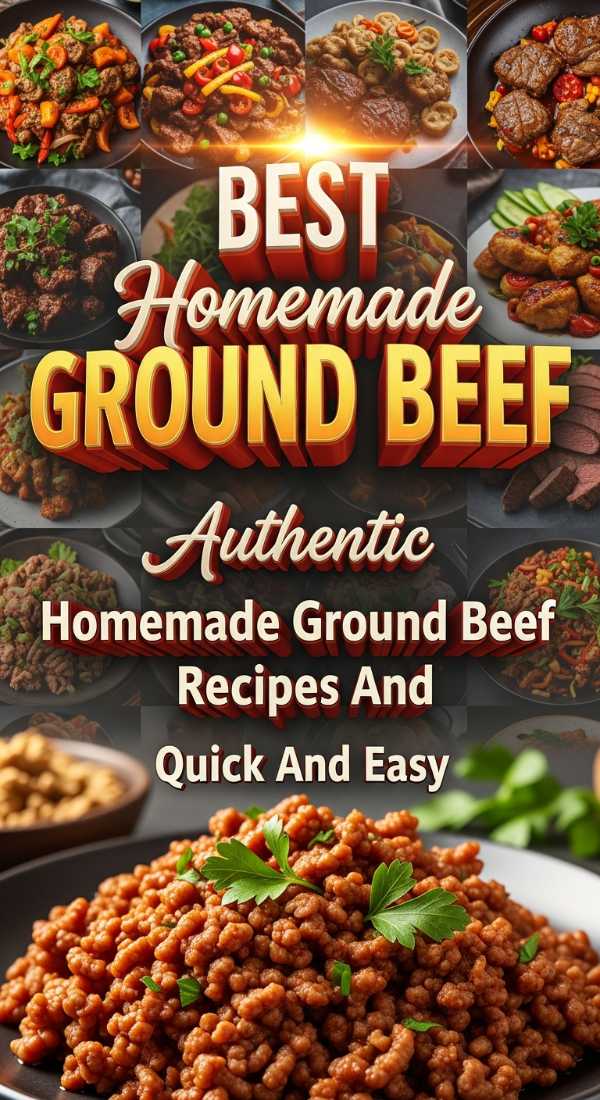Authentic Homemade Ground Beef Recipes Quick And Easy 69eb2224c4c19