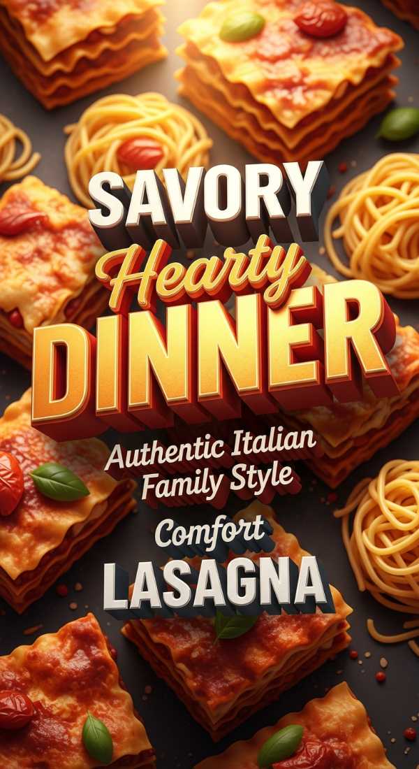 Authentic Italian Family Style Lasagna 69e707de3a321