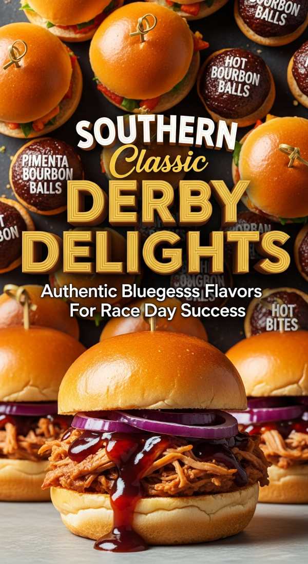 Authentic Kentucky Derby Party Snacks