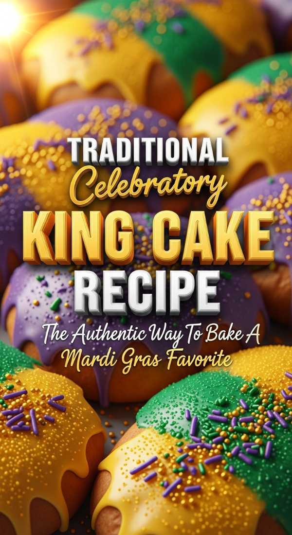Authentic King Cake For Mardi Gras 69dfdafa29937