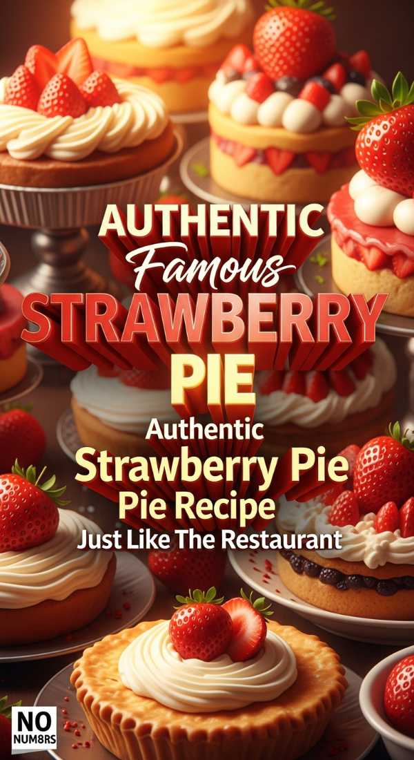 Authentic Shoneys Strawberry Pie Copycat 69f20c3810703