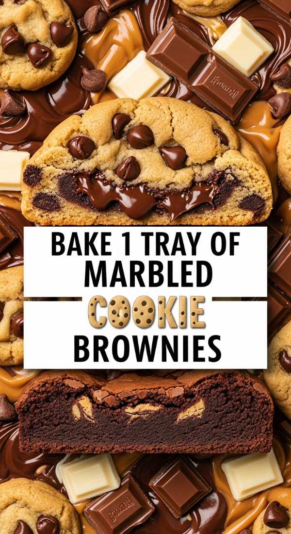 Bake 1 Tray Of Marbled Cookie Brownies 69f19712528dc