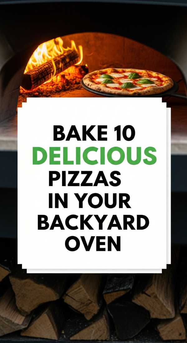 Bake 10 Delicious Pizzas In Your Backyard Oven 69efae494b8e7