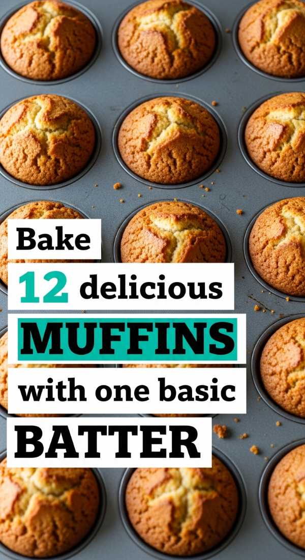 Bake 12 Delicious Muffins With One Basic Batter 69eb7e14d5735