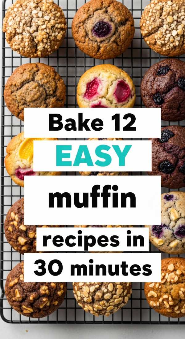 Bake 12 Easy Muffin Recipes In 30 Minutes 69e855859bd07
