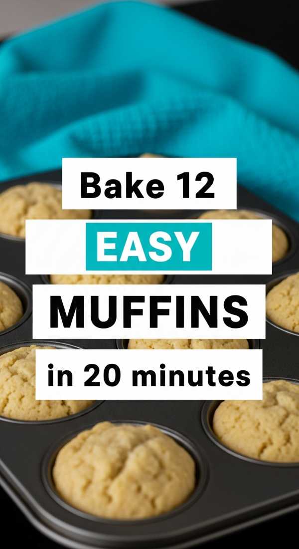 Bake 12 Easy Muffins In 20 Minutes 69ef4b6da3350