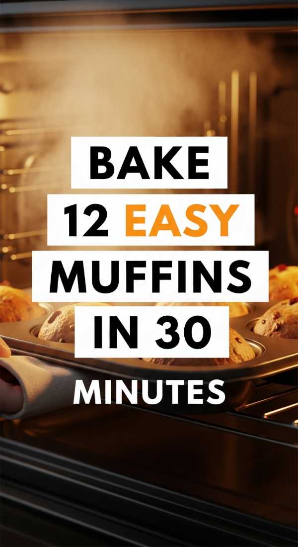 Bake 12 Easy Muffins In 30 Minutes 69edf41b921e2