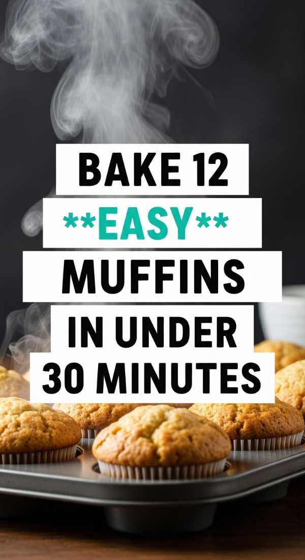 Bake 12 Easy Muffins In Under 30 Minutes 69eb7e222cc6c