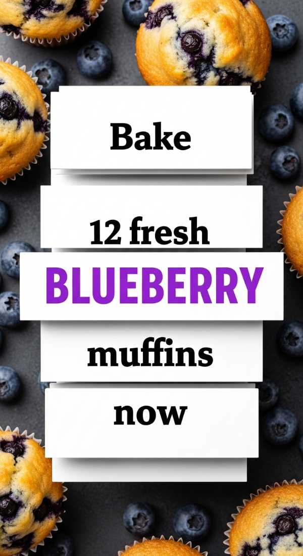 Bake 12 Fresh Blueberry Muffins Now 69edfa92091c6