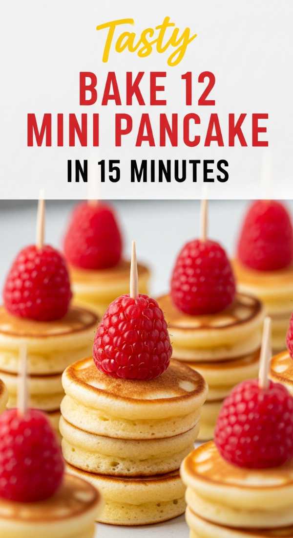 Bake 12 Mini Pancake Stacks In 15 Minutes 69f0ccdad9233