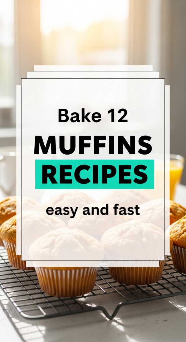 Bake 12 Muffins Recipes Easy And Fast 69e46e4a8ff1d