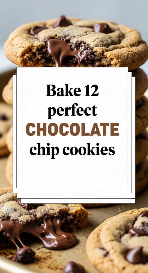 Bake 12 Perfect Chocolate Chip Cookies 69edf400c7a46