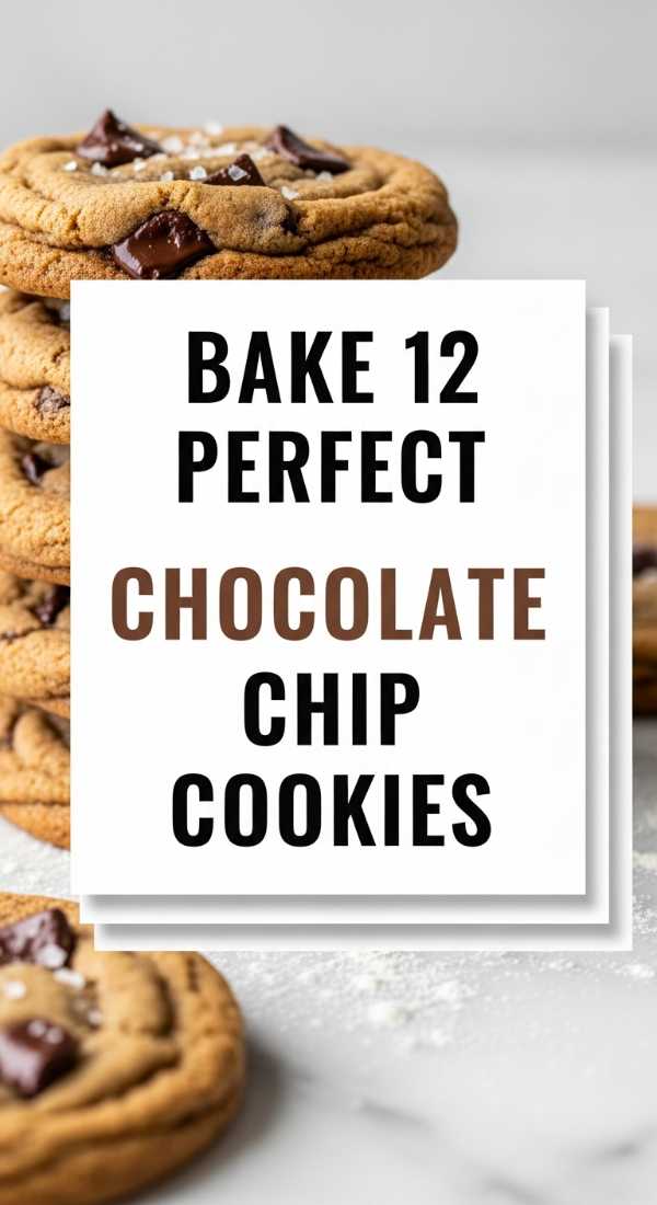 Bake 12 Perfect Chocolate Chip Cookies 69edfa939cd05