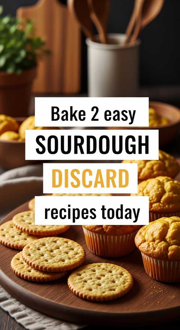 Bake 2 Easy Sourdough Discard Recipes Today 69e9b5639aee7